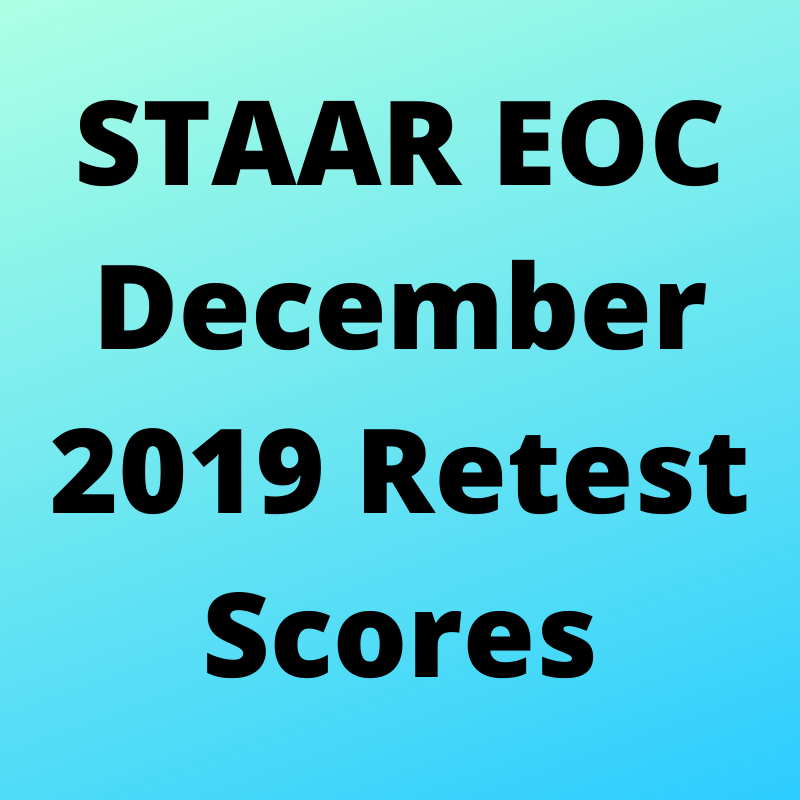 December Retest Scores