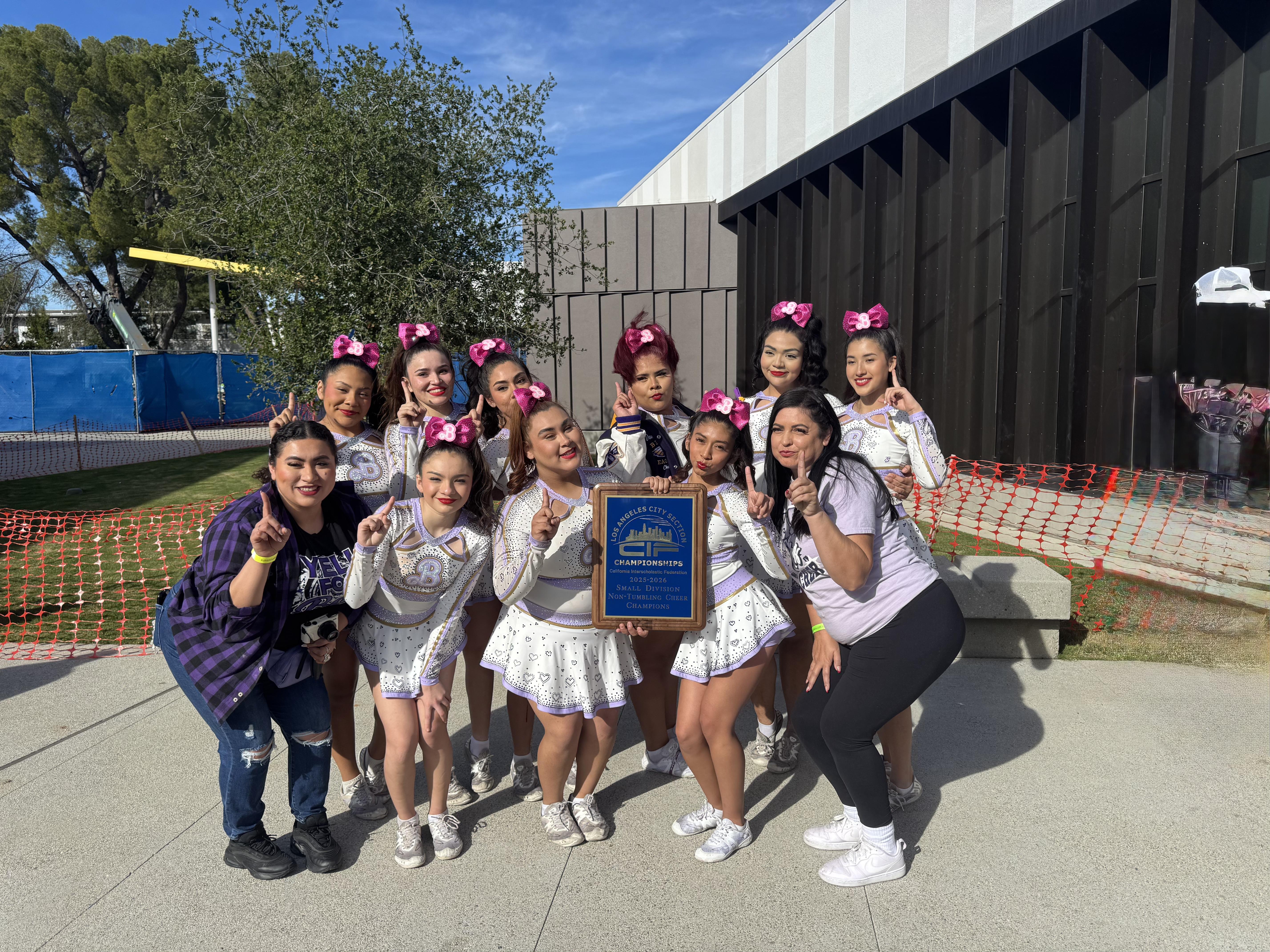 Congratulations to the BHS Varsity Cheer Team!
