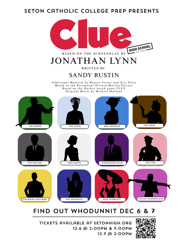 Seton Catholic Drama Presents...CLUE! Featured Photo