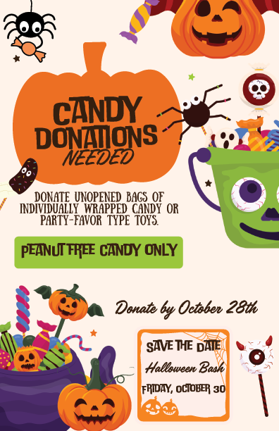 WE NEED CANDY
