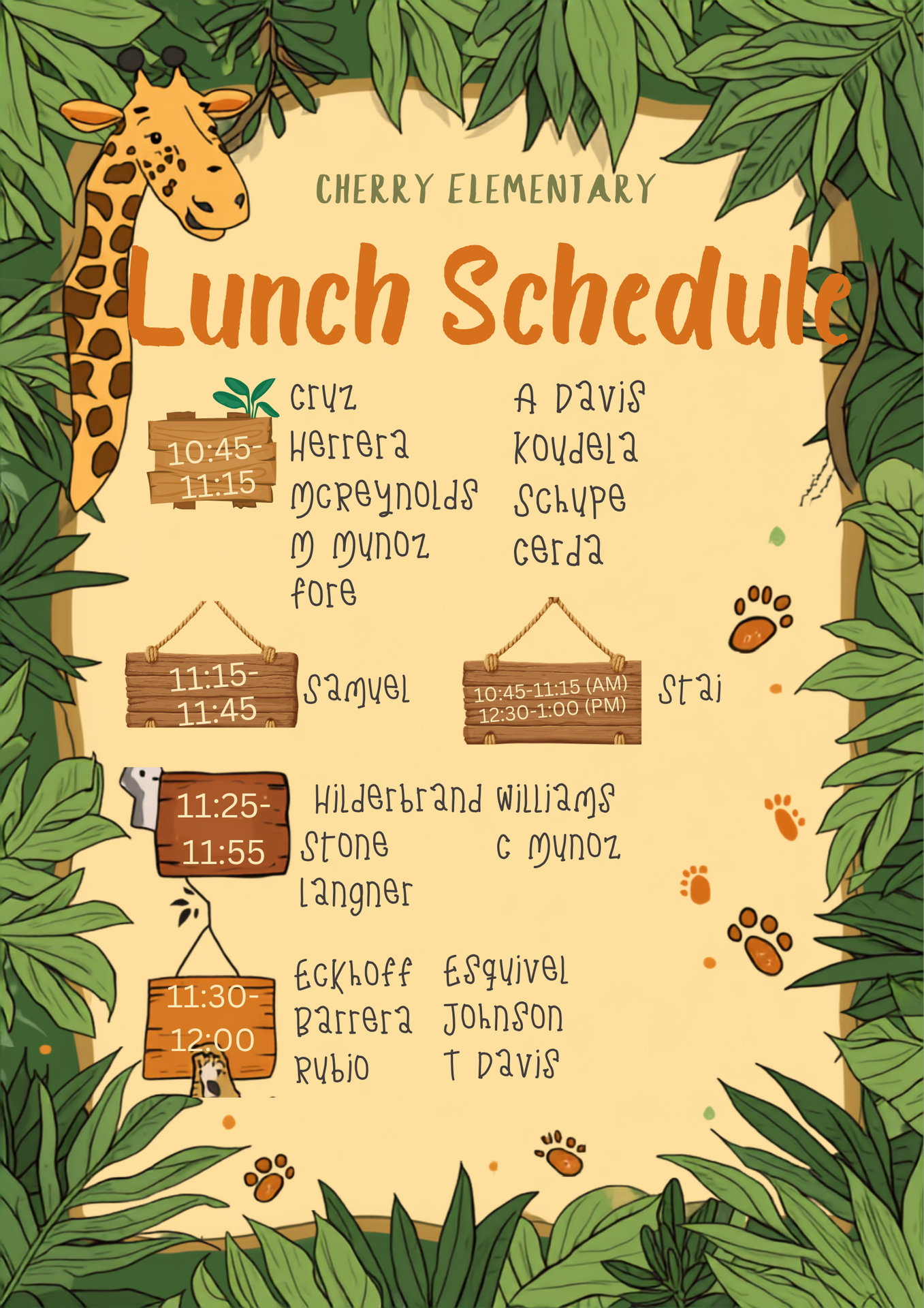 lunch