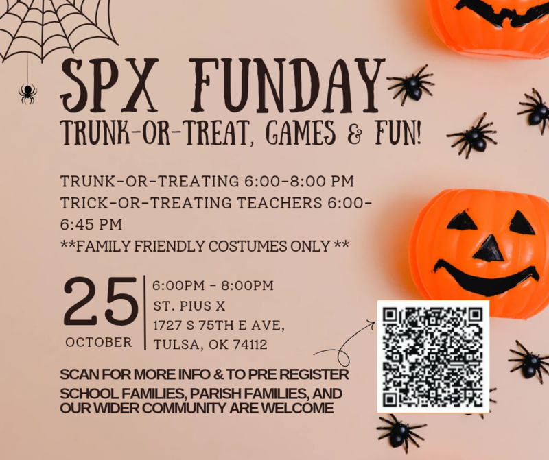 Join us for FUN DAY ~ Saturday, October 25th!
