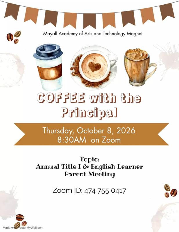 coffee with principal