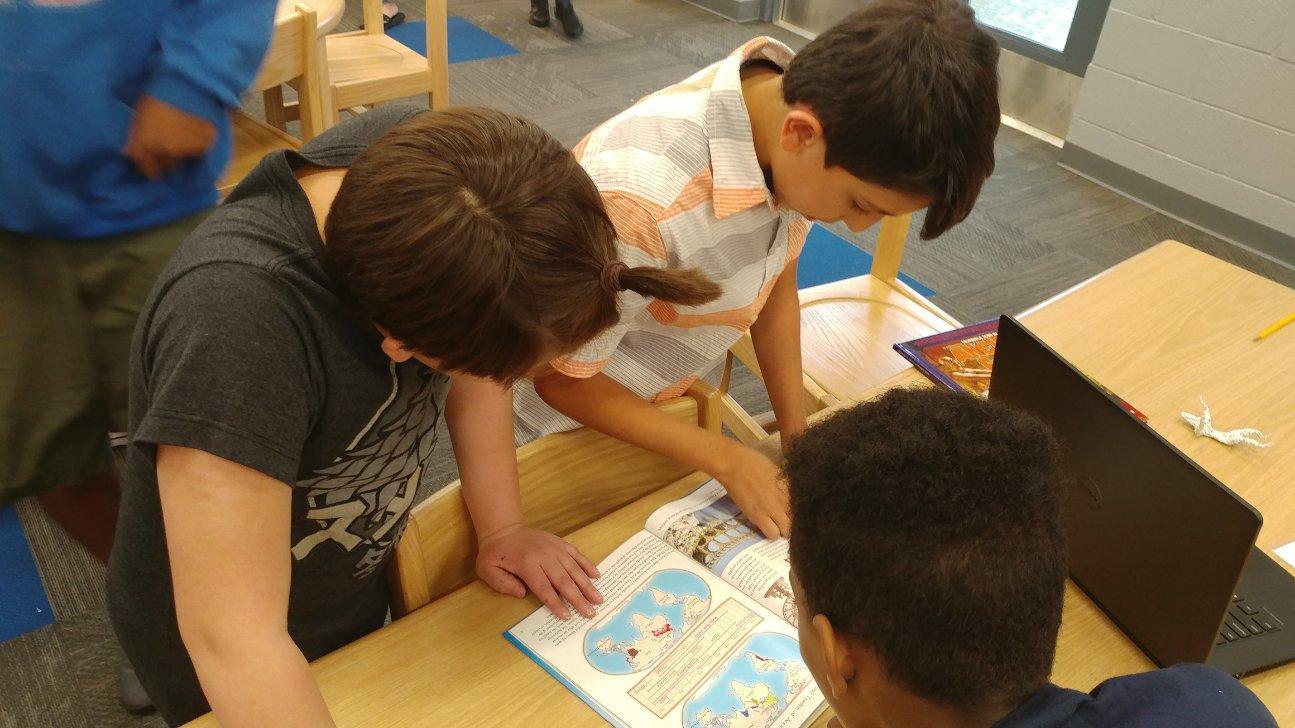 to the Rocky Fork Middle School Library! Library Media Center