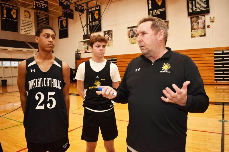 Marian Catholic's Coach Taylor records 300 wins Featured Photo