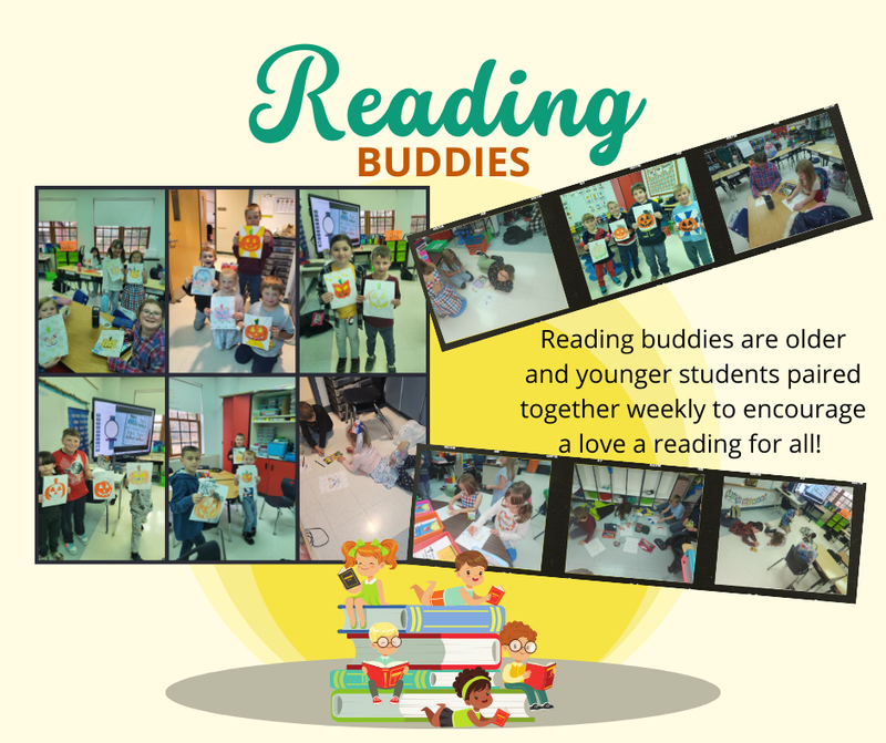 Reading Buddies at North Warren CSD