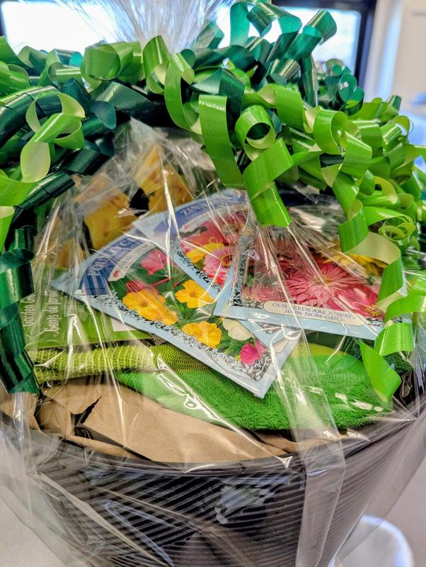 Gardening Basket for Champion Raffle