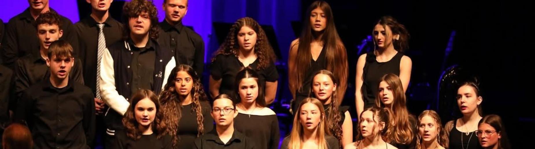 chorus HS students