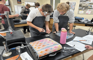 Mrs. Piatak’s eighth grade science classes have been studying rocks