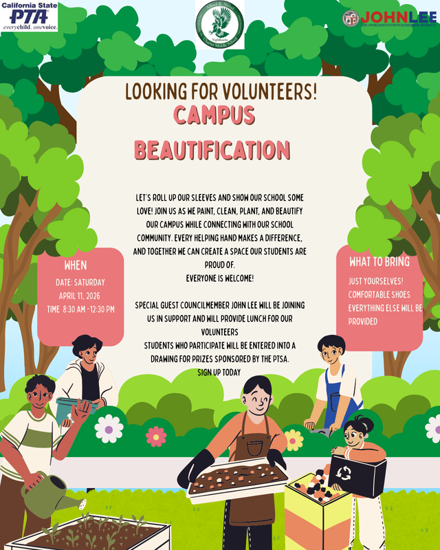 Campus Beautification Featured Photo