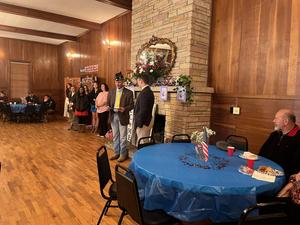 More images of speakers at the breakfast.