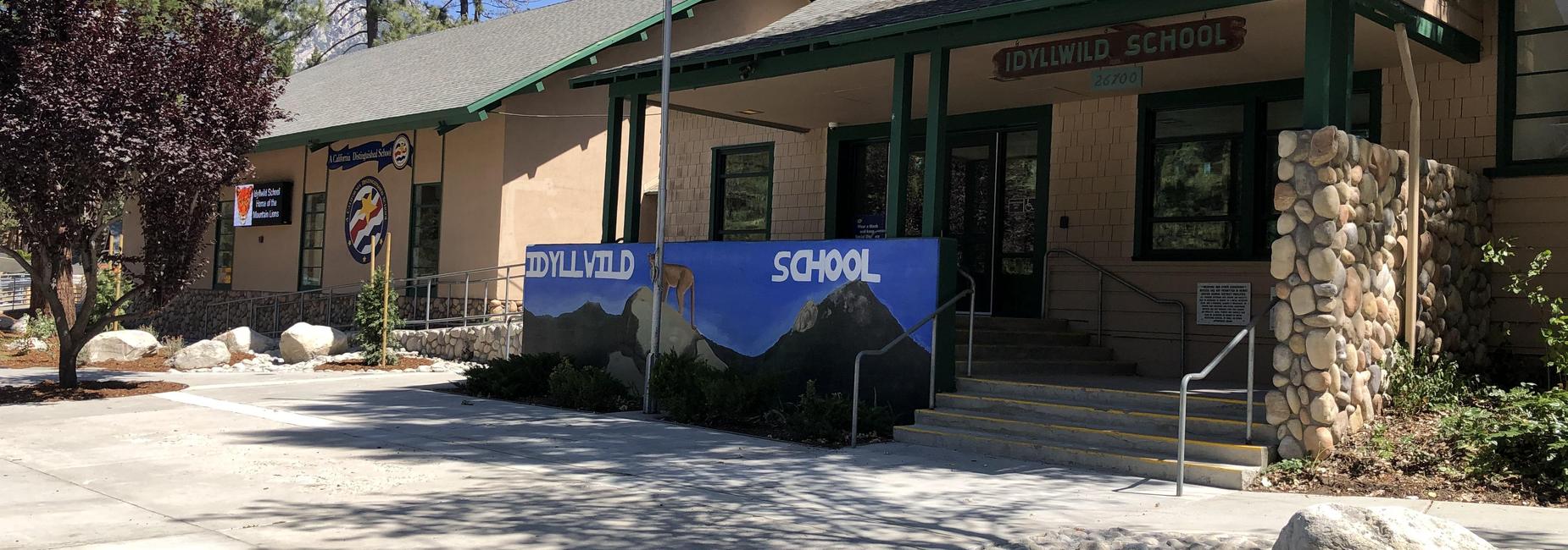 Front of Idyllwild School