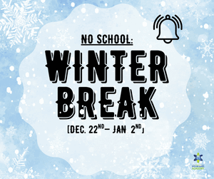 Winter Break Friendly Reminder!