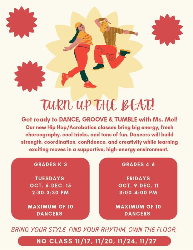 New After School Hip Hop/Acrobatics Class
