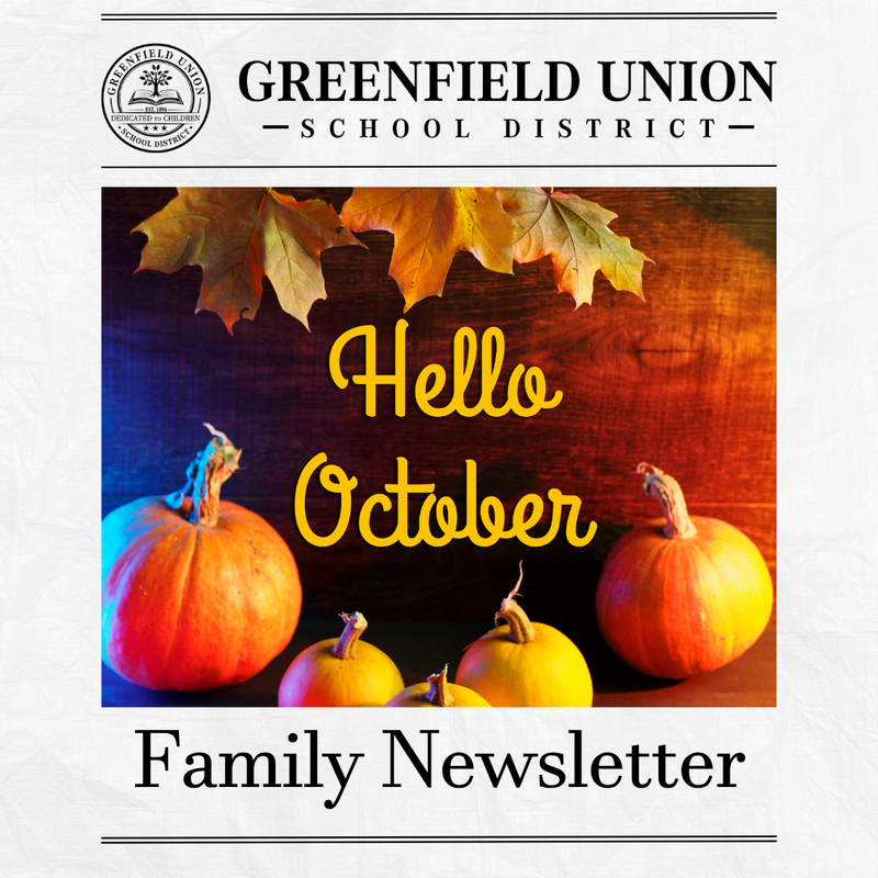 GFUSD Family Newsletter Thumbnail Image