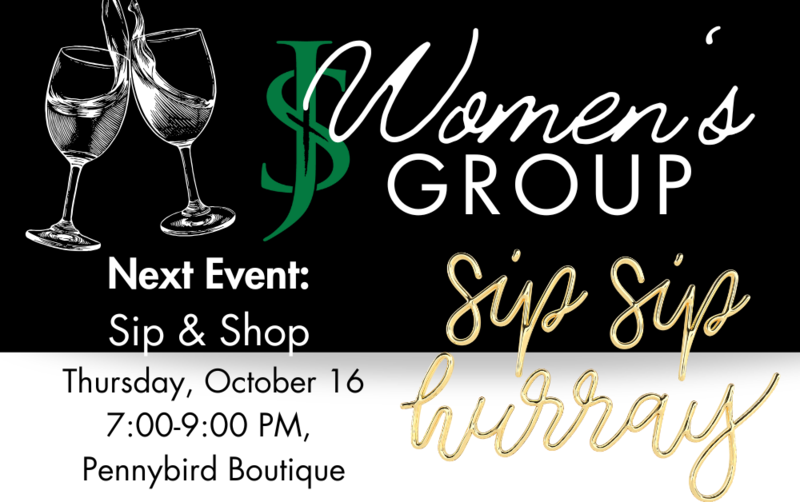 Sip and shop women's group