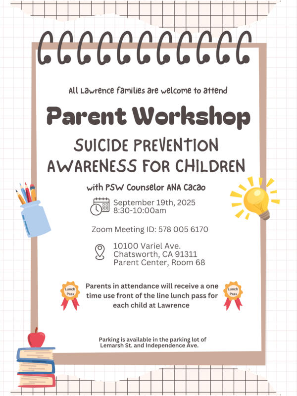 Parent Workshop
