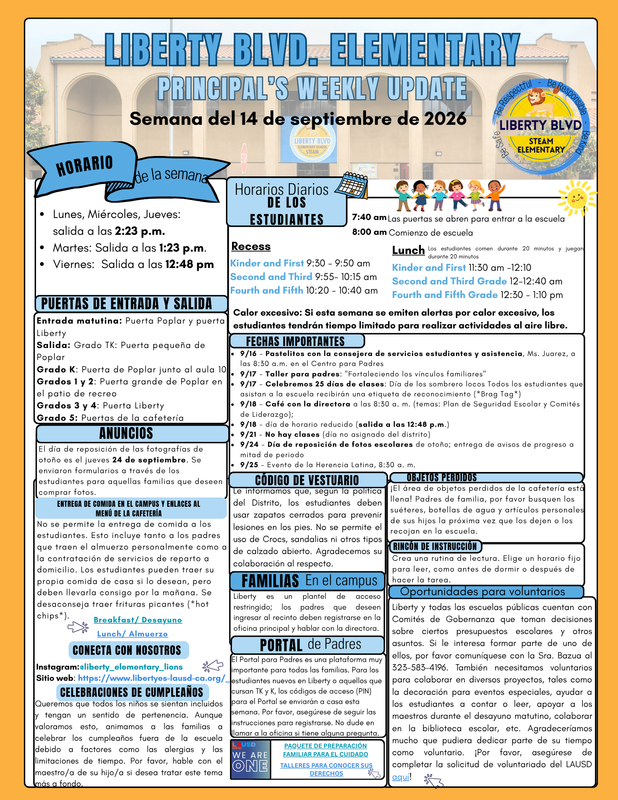 Spanish Newsletter