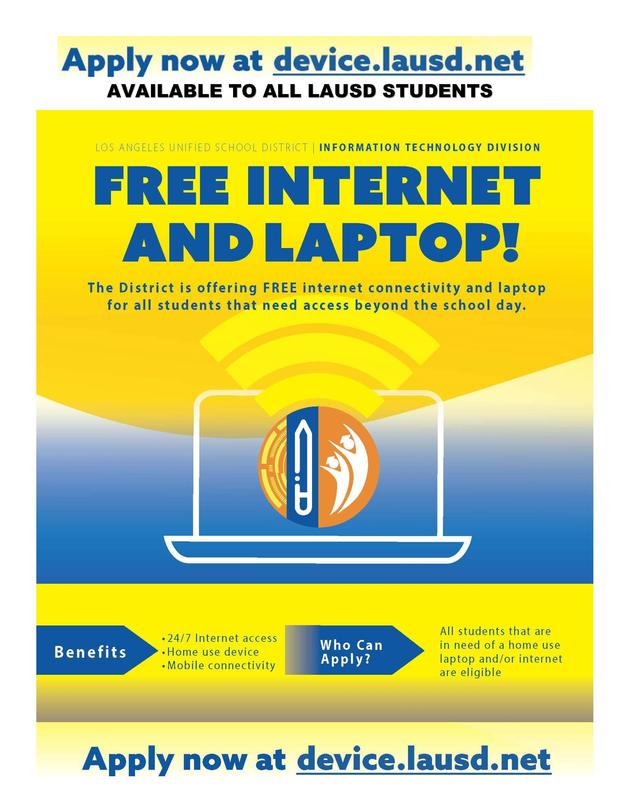 Free Chromebook and Internet for EVHS Students Featured Photo