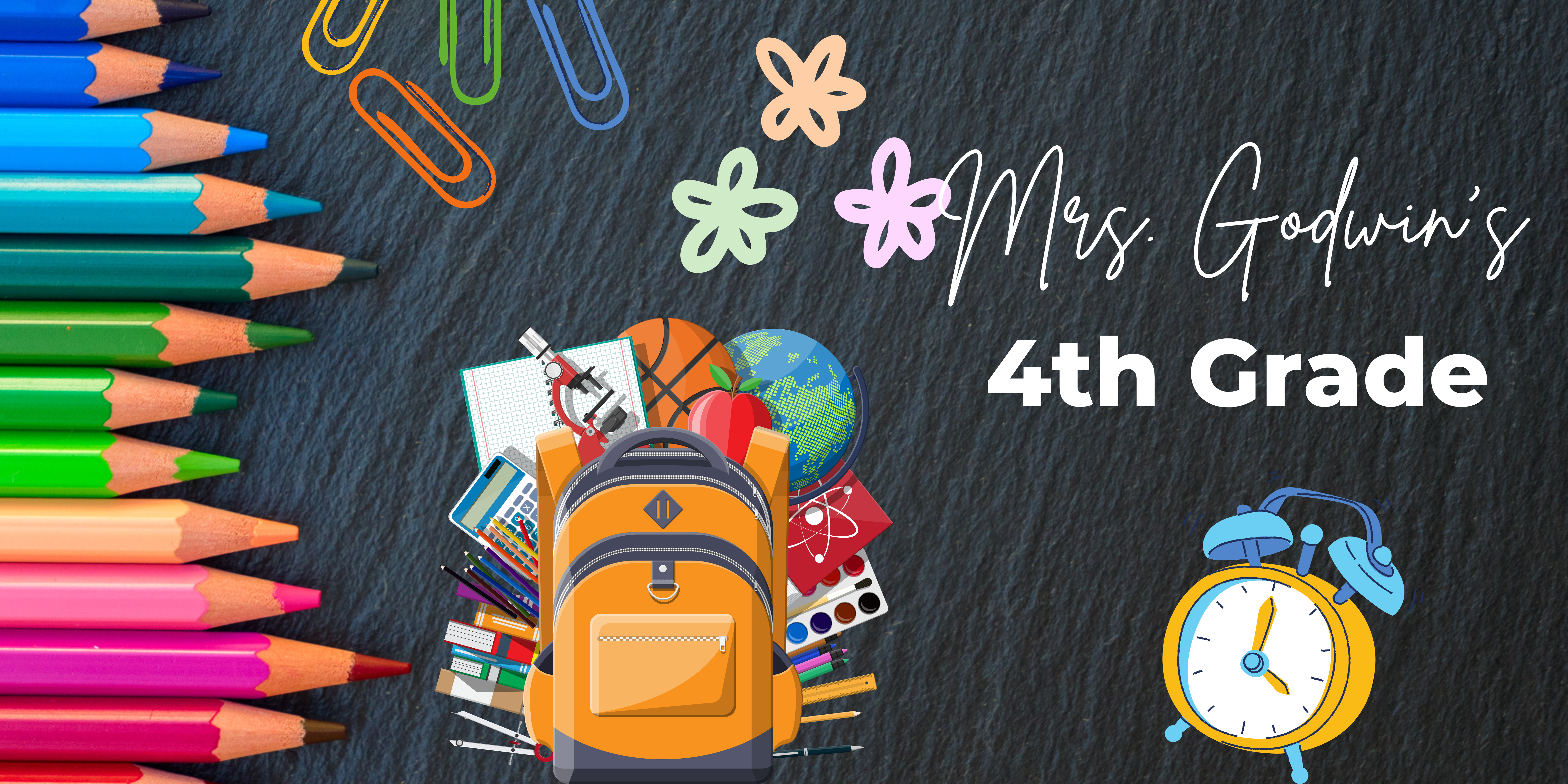 Banner Mrs. Godwin's 4th Grade