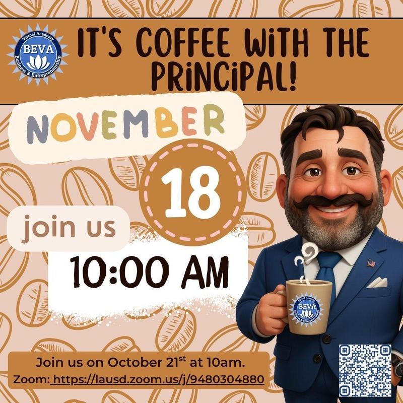 coffee with the principal post