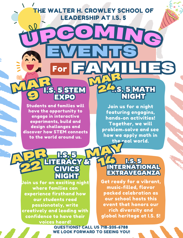 Upcoming Events Flyer