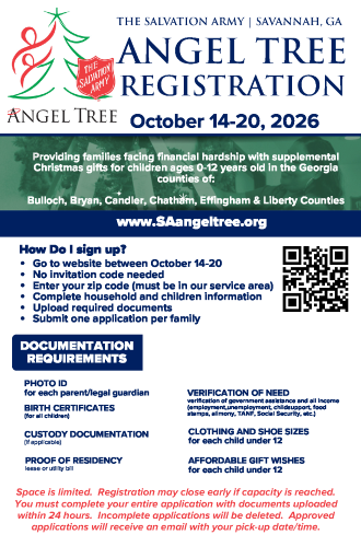 Angel Tree Registration Flyer