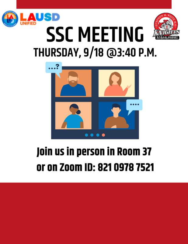SSC Meeting 25.09.18