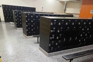 new epoxy flooring in locker room