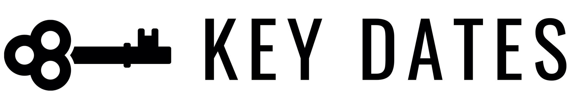 Key Dates