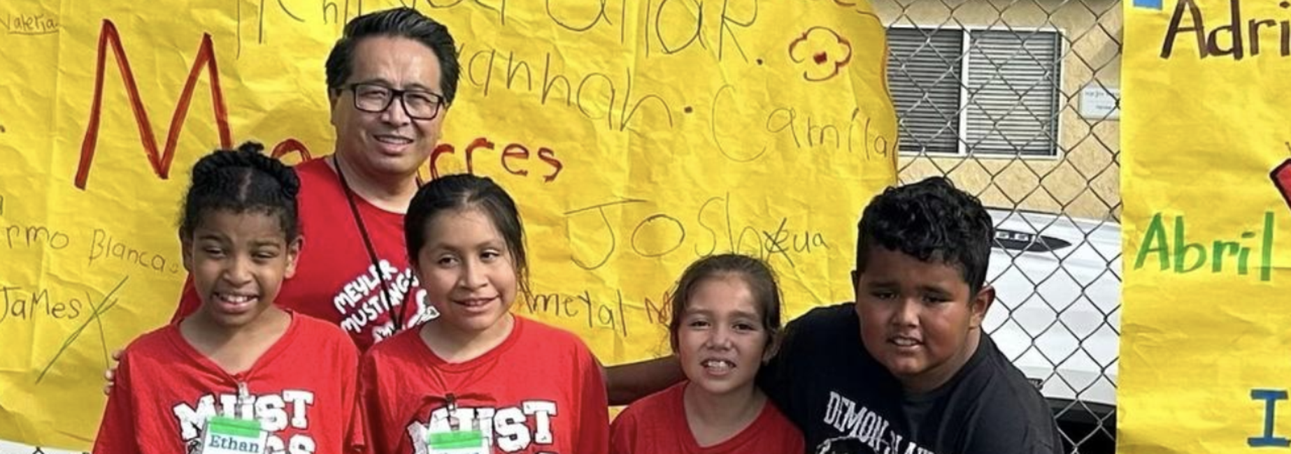 students smiling
