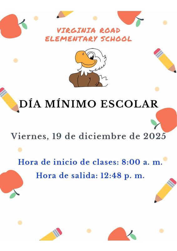 Minimum Day Flyer Spanish