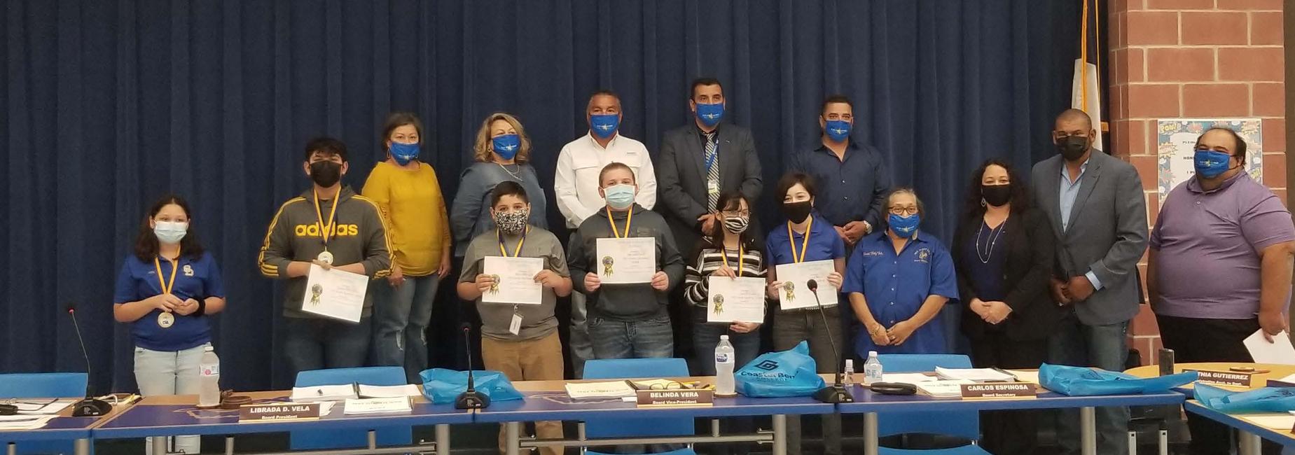 BJJH UIL and Science Fair Students