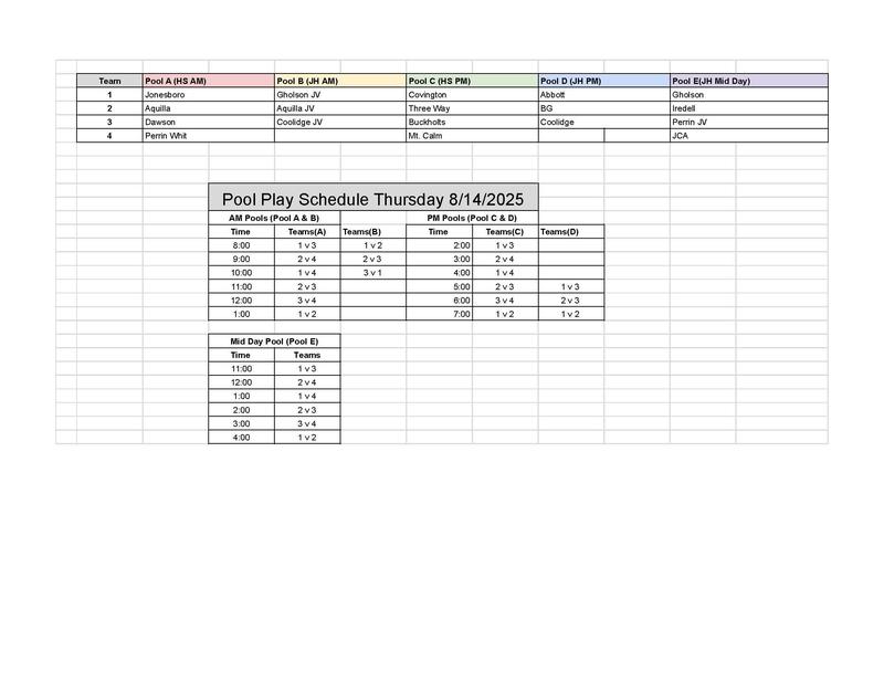 Covington Volleyball Tournament