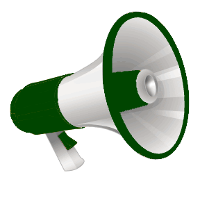 Green Megaphone