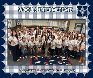 We are ALL part of it at Woolls Intermediate!