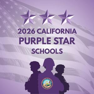 purple star award graphic