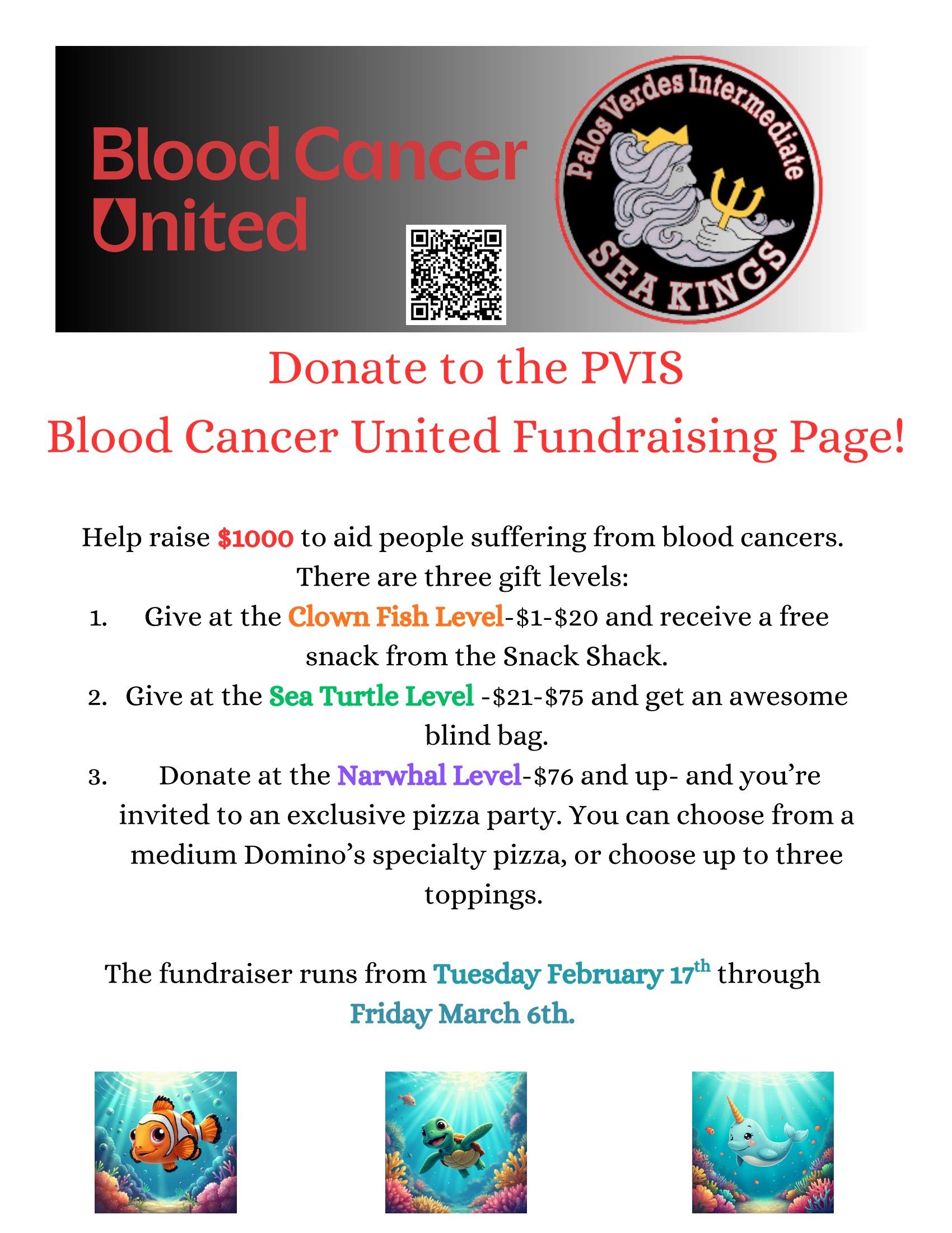 blood cancel united drive