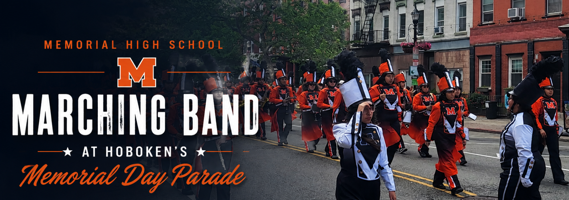 MHS Marching Band @ Hoboken's Memorial Day Parade