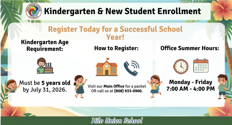 Kindergarten Registration Featured Photo