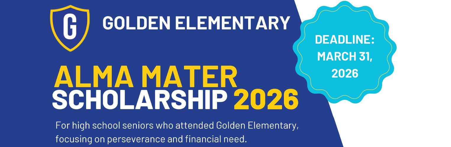 Golden Elementary Scholarship - Update