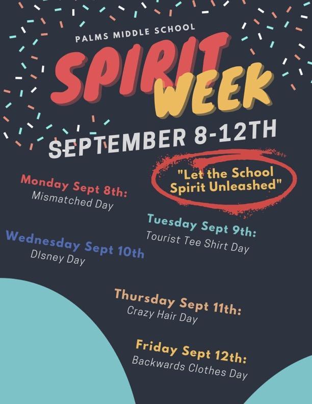 September 2025 Spirit Week