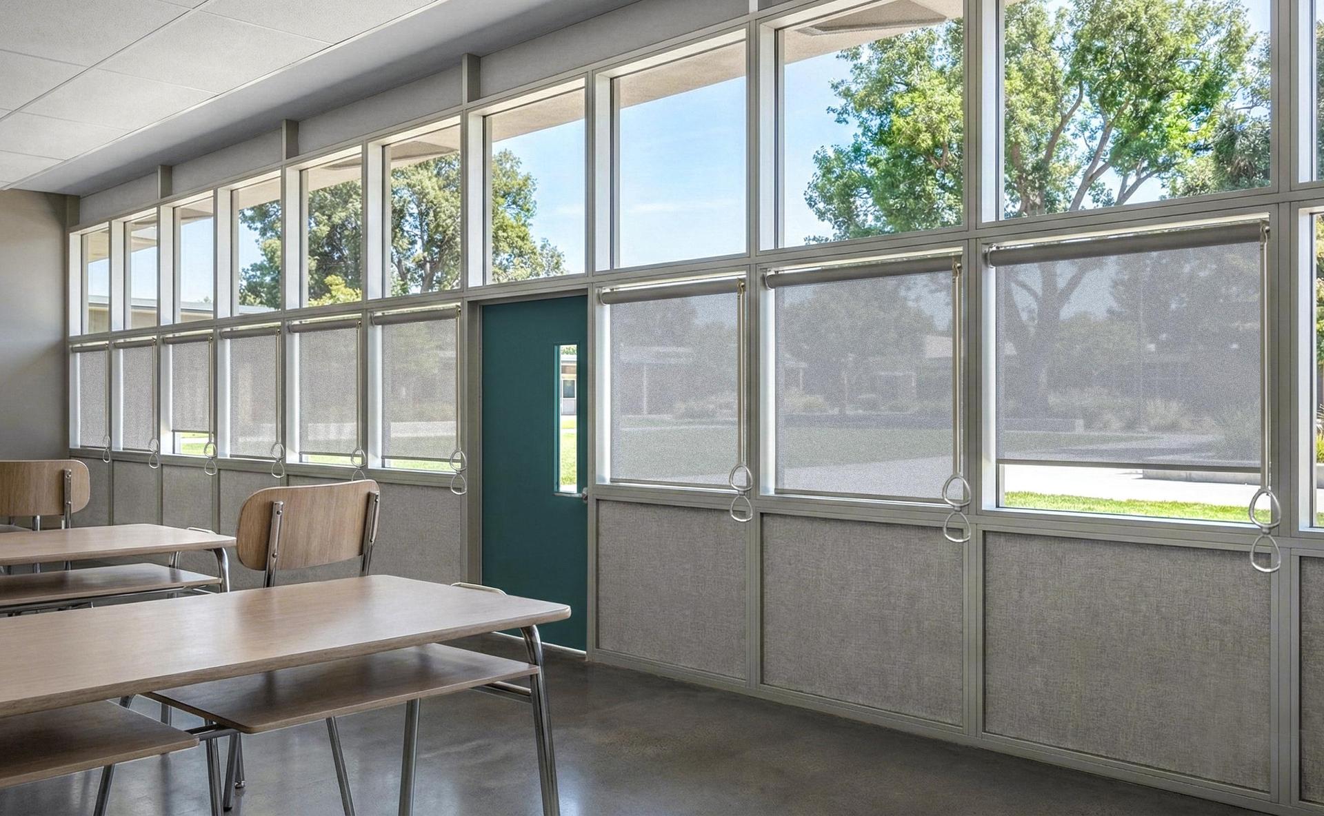 Interior of classroom at White Oaks