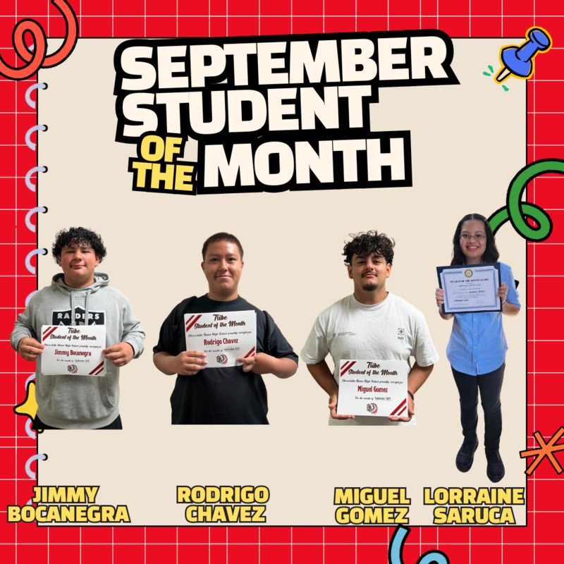 Students of the Month