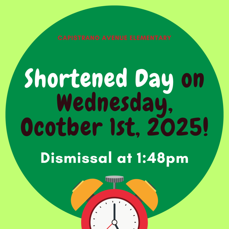 Shortened Day flyer