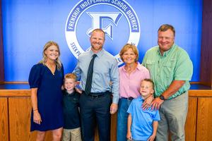 Tyler Lloyd with Family again