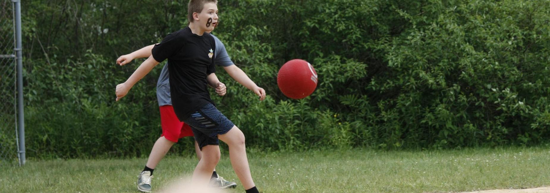 kickball game