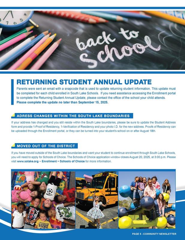 2025-2026 Returning Student Forms Featured Photo