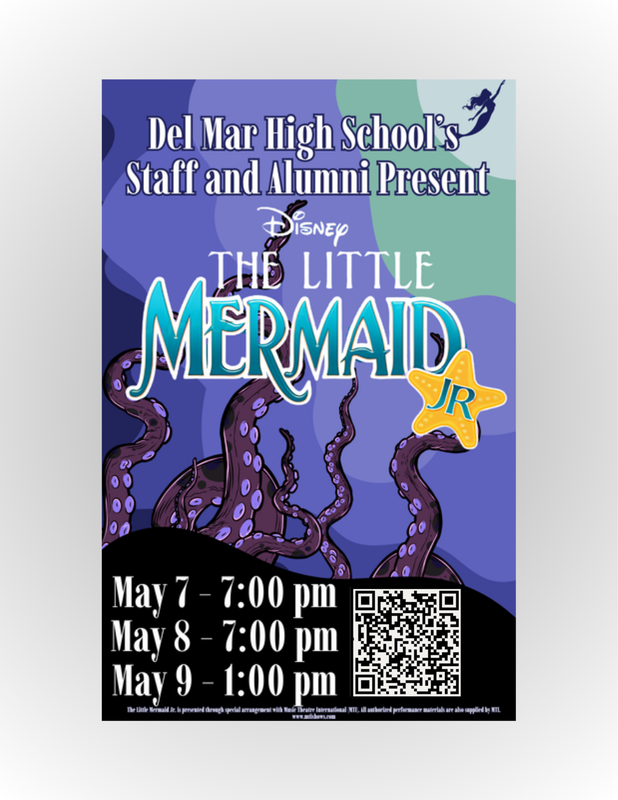 del mar presents the little mermaid jr musical