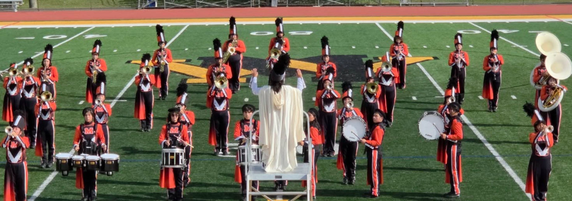 MHS Marching Band in action!